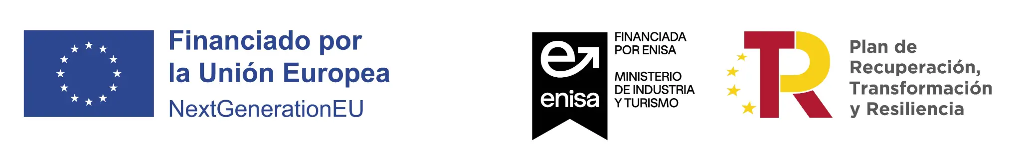 Financiado por la Unión Europea - NextGenerationEU | Financiada por ENISA - Ministerio de Industria y Turismo | Plan de Recuperación, Transformación y Resiliencia